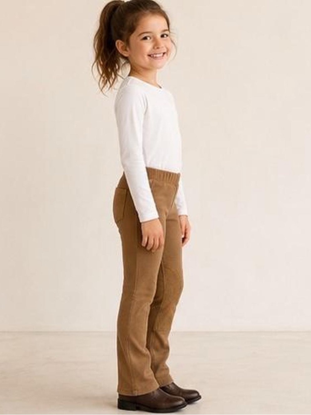 Imogene & Willie Girls Pull-On Equestrian Riding Pants Size 10